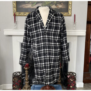 Fashion Nova Men's Smart Guy Overcoat Jacket Medium